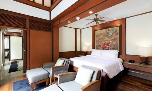 Превосходный отель с 2 спальнями и с видом на бассейн, не далеко от моря в проекте Отель Banyan Tree, на пляже Бангтао/Лагуна (+ Видео обзор)