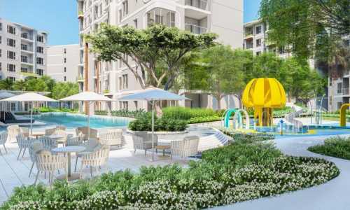 Роскошные апартаменты с 1 спальней и с видом на бассейн, на пляже Найянг