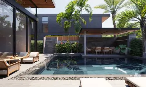 Удобная вилла с 4 спальнями и с видом на бассейн, на пляже Бангтао/Лагуна