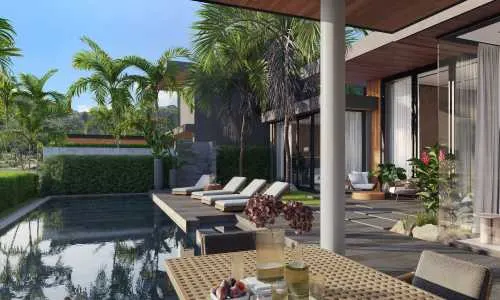 Модная вилла с 4 спальнями и с видом на бассейн, на пляже Бангтао/Лагуна