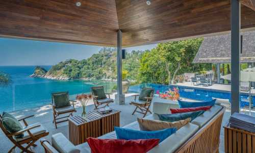 Сногсшибательная вилла премиум класса с 5 спальнями и с видом на море в проекте Самсара, на пляже Камала 