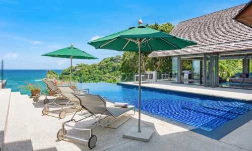 Сногсшибательная вилла премиум класса с 5 спальнями и с видом на море в проекте Самсара, на пляже Камала 