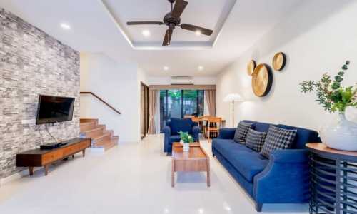 Сказочная вилла с 3 спальнями и с видом на сад в проекте Лагуна Парк, на пляже Бангтао/Лагуна