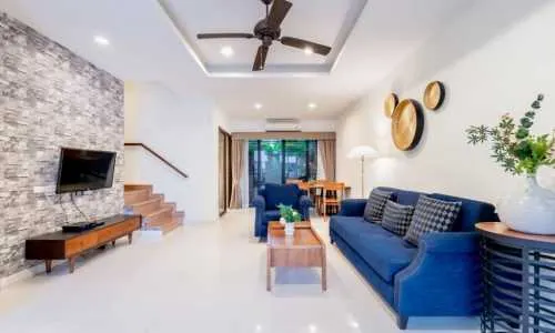 Сказочная вилла с 3 спальнями и с видом на сад в проекте Лагуна Парк, на пляже Бангтао/Лагуна