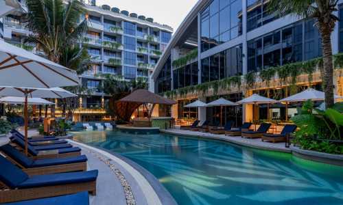 Комфортабельные апартаменты с 2 спальнями и с видом на горы в проекте Лаян Грин Парк, на пляже Лаян 