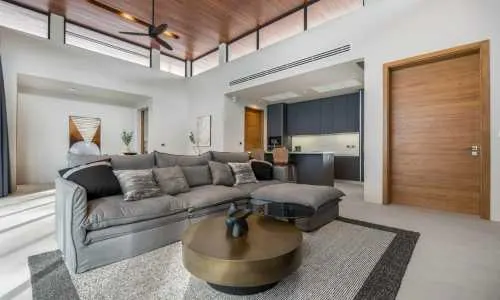 Превосходная вилла с 3 спальнями и с видом на бассейн в проекте Ботаника Модерн Лофт, на пляже Бангтао/Лагуна