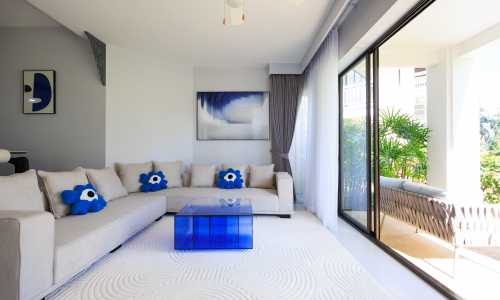 Восхитительные апартаменты с 2 спальнями и с видом на гольф-поле в проекте Алламанда 2 и 3, на пляже Бангтао/Лагуна