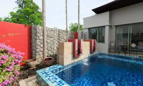 Модная вилла с 3 спальнями и с видом на бассейн в проекте Ботаника Лакшери, на пляже Бангтао/Лагуна