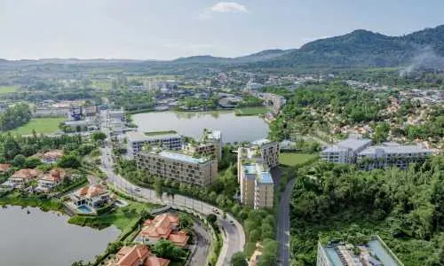 Сногсшибательные апартаменты с 3 спальнями и с видом на город, на пляже Бангтао/Лагуна