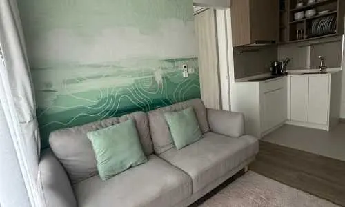 Cтильные апартаменты с 2 спальнями и с видом на гольф-поле в проекте Скай Парк, на пляже Бангтао/Лагуна