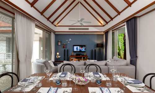 Потрясающая вилла с 3 спальнями и с видом на море в проекте Катаманда, на пляже Ката