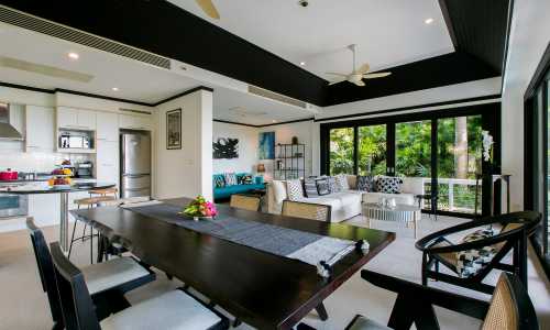 Модная вилла с 2 спальнями и с видом на море в проекте Катаманда, на пляже Ката