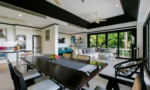 Модная вилла с 2 спальнями и с видом на море в проекте Катаманда, на пляже Ката