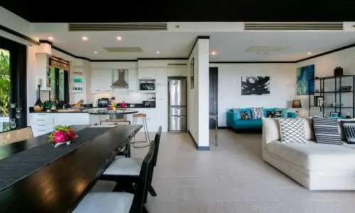 Модная вилла с 2 спальнями и с видом на море в проекте Катаманда, на пляже Ката