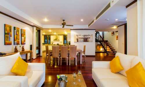 Сногсшибательная вилла премиум класса с 3 спальнями и с видом на море в проекте Катаманда, на пляже Ката