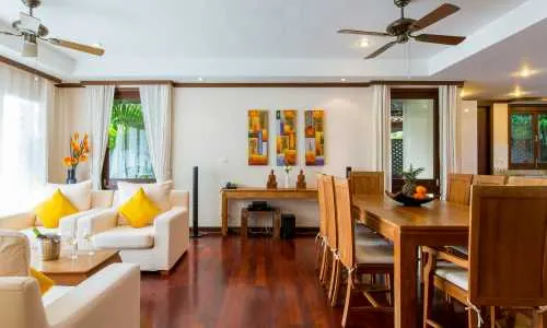 Сногсшибательная вилла премиум класса с 3 спальнями и с видом на море в проекте Катаманда, на пляже Ката