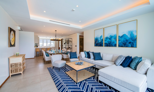 Модные апартаменты с 2 спальнями и с видом на море в проекте Ангсана Бичфронт, на пляже Бангтао/Лагуна