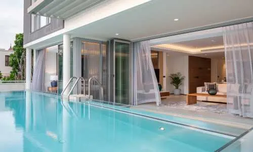 Шикарные апартаменты с 3 спальнями и с видом на море в проекте Ангсана Бичфронт, на пляже Бангтао/Лагуна