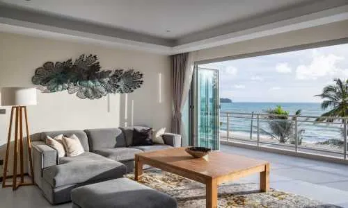 Сногсшибательный пентхауз с 3 спальнями и с видом на море в проекте Ангсана Бичфронт, на пляже Бангтао/Лагуна