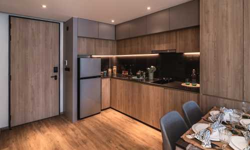 Сказочные апартаменты с 1 спальней и с видом на сад в проекте Лаян Грин Парк, на пляже Лаян 