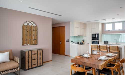 Комфортабельные апартаменты с 2 спальнями и с видом на море в проекте Ангсана Бичфронт, на пляже Бангтао/Лагуна