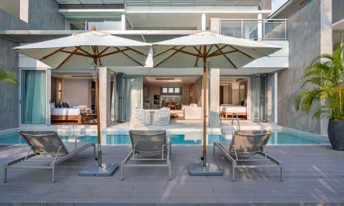 Комфортабельные апартаменты с 2 спальнями и с видом на море в проекте Ангсана Бичфронт, на пляже Бангтао/Лагуна