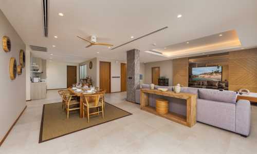 Cтильный пентхауз с 2 спальнями и с видом на бассейн, не далеко от моря в проекте Ангсана Бичфронт, на пляже Бангтао/Лагуна