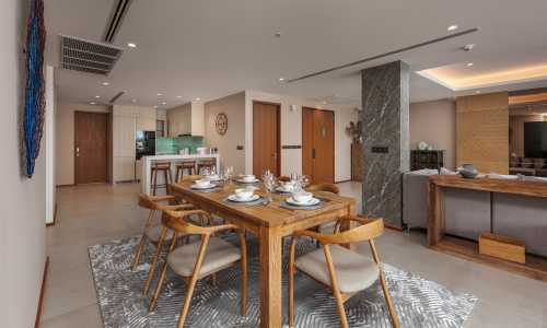 Cтильные апартаменты с 2 спальнями и с видом на озеро, не далеко от моря в проекте Ангсана Бичфронт, на пляже Бангтао/Лагуна