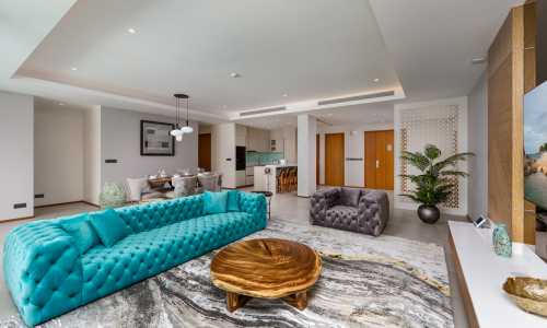 Роскошные апартаменты с 2 спальнями и с видом на озеро, не далеко от моря в проекте Ангсана Бичфронт, на пляже Бангтао/Лагуна