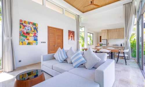 Модная вилла с 3 спальнями и с видом на сад в проекте Шамбала Гранд Вилла, на пляже Бангтао/Лагуна