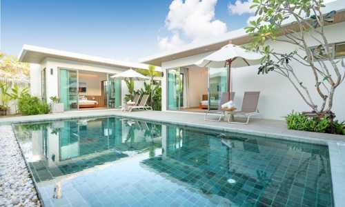 Модная вилла с 3 спальнями и с видом на сад в проекте Шамбала Гранд Вилла, на пляже Бангтао/Лагуна