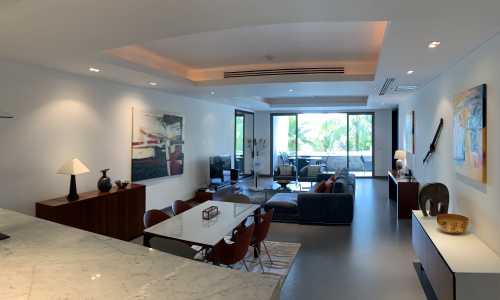 Роскошные апартаменты с 2 спальнями и с видом на бассейн в проекте Мандала Кондоминиум, на пляже Бангтао/Лагуна