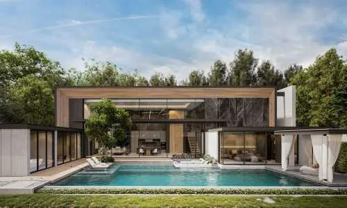 Великолепная вилла с 3 спальнями и с видом на бассейн, на пляже Бангтао/Лагуна