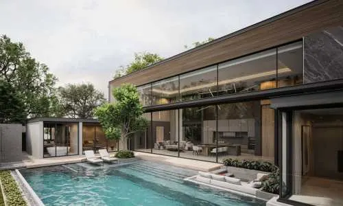 Потрясающая вилла с 3 спальнями и с видом на бассейн, на пляже Бангтао/Лагуна