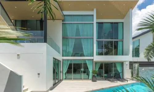 Великолепная вилла с 3 спальнями и с видом на бассейн в проекте Grand View Residences Lagoon, на пляже Бангтао/Лагуна