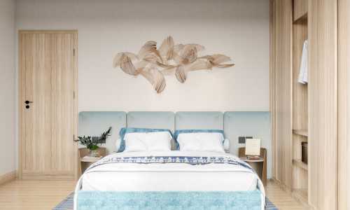 Cтильные апартаменты с 2 спальнями и с видом на озеро в проекте Лая Резорт, на пляже Лаян 