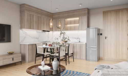 Потрясающие апартаменты с 2 спальнями и с видом на озеро в проекте Лая Резорт, на пляже Лаян 