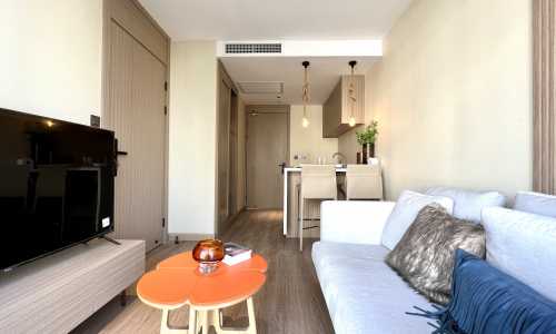 Прекрасные апартаменты с 1 спальней и с видом на бассейн в проекте Лая Резорт, на пляже Лаян 