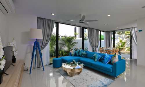 Сказочная вилла с 3 спальнями и с видом на бассейн в проекте Лагуна Парк 2, на пляже Бангтао/Лагуна