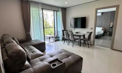 Сногсшибательные апартаменты с 2 спальнями и с видом на сад в проекте Реджент Бангтао, на пляже Бангтао/Лагуна