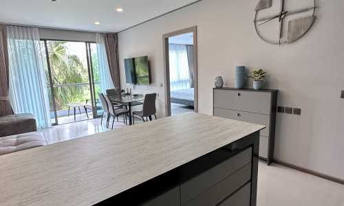 Шикарные апартаменты с 2 спальнями и с видом на сад в проекте Реджент Бангтао, на пляже Бангтао/Лагуна