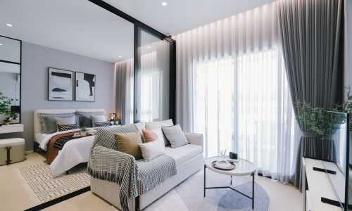 Превосходные апартаменты с 1 спальней и с видом на город в проекте Тайтл Бангтао Легендарный, на пляже Бангтао/Лагуна