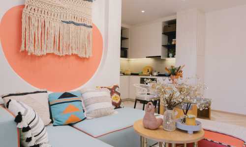 Сказочные апартаменты с 1 спальней и с видом на город в проекте Тайтл Бангтао Легендарный, на пляже Бангтао/Лагуна