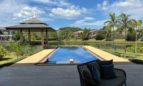 Сказочная вилла с 4 спальнями и с видом на бассейн в проекте Лагуна Вилладж Резиденс 8, на пляже Бангтао/Лагуна