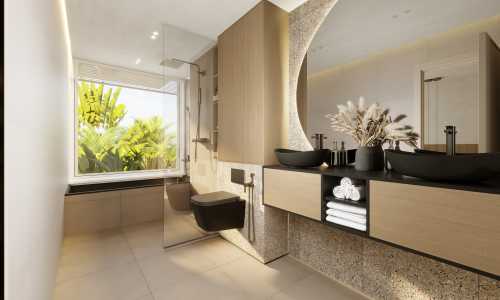 Модная вилла с 4 спальнями и с видом на бассейн, на пляже Чалонг