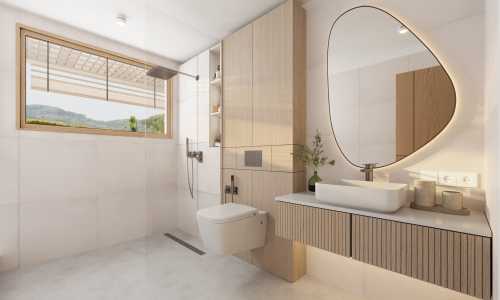 Великолепная вилла с 2 спальнями и с видом на бассейн, на пляже Чалонг