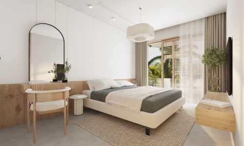 Великолепная вилла с 2 спальнями и с видом на бассейн, на пляже Чалонг