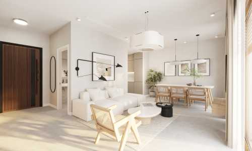 Великолепная вилла с 2 спальнями и с видом на бассейн, на пляже Чалонг