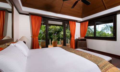 Cтильная вилла с 3 спальнями и с видом на море в проекте Катаманда, на пляже Ката