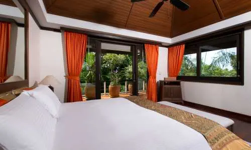 Cтильная вилла с 3 спальнями и с видом на море в проекте Катаманда, на пляже Ката